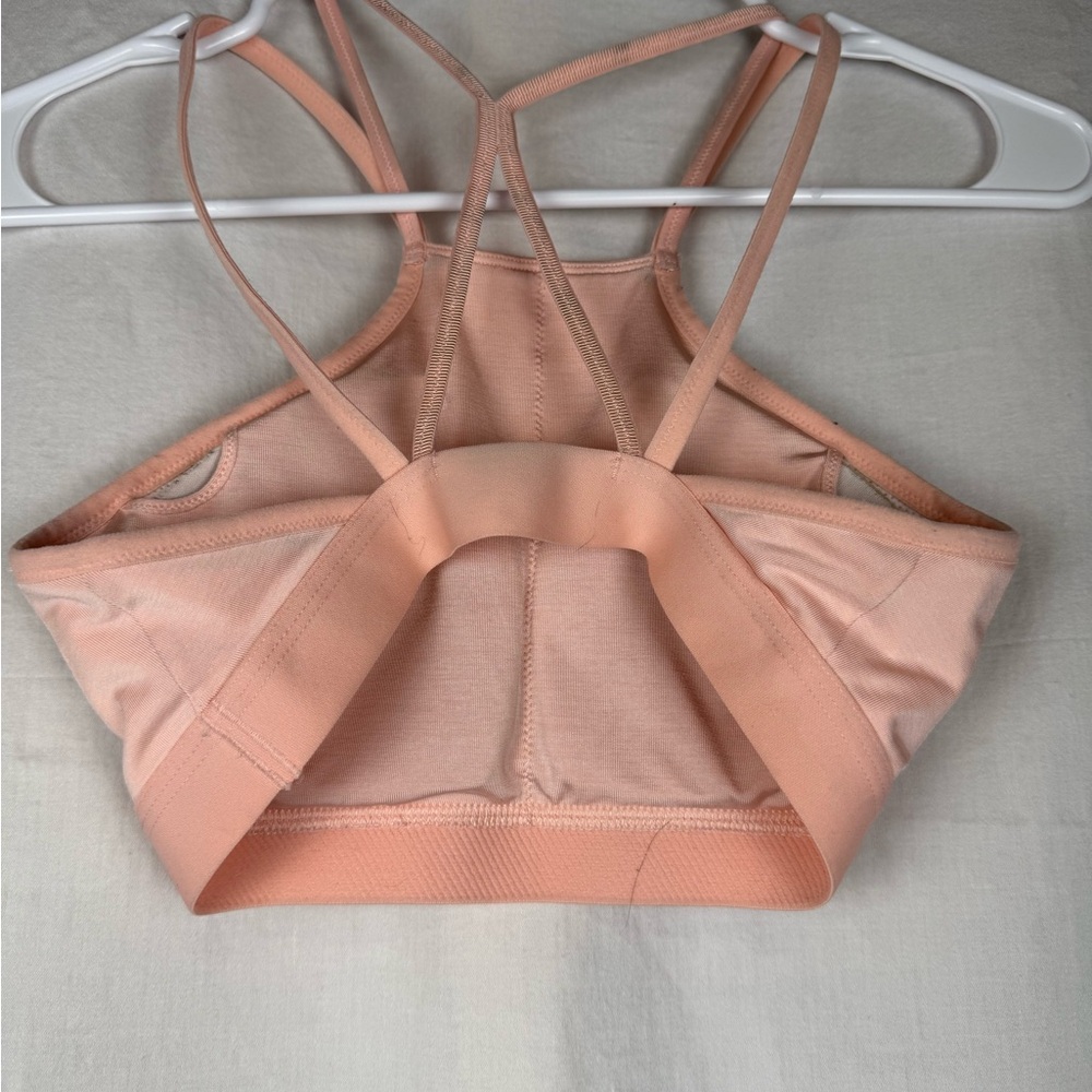 Nike Women's Light Pink Sports Bra - Picture 3 of 3